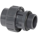 Steinbach PVC Übergangsverschraubung PN 10 D 50 / AG 1 1/2 O-Ring