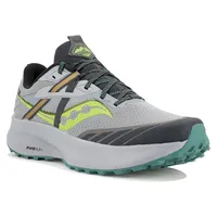 Saucony Ride 15 Herren fossil/citron 44,5