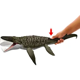 Jurassic World Rebirth Feature Mosasaurus 22 cm - Grün/Grau