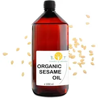 B.O.T cosmetic & wellness - Bio-Sesamöl 100% natürlich & kaltgepresst | Haut-, Haar- & Massagepflege | Anti-Aging & Feuchtigkeitspflege | DIY Kosmetik 1000 ml