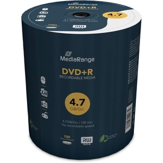 MediaRange DVD+R 4,7GB 16x 100er Spindel