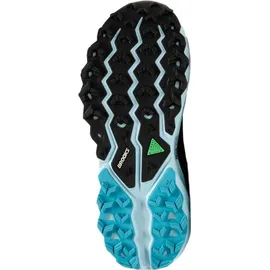 Brooks Cascadia 19 GTX Damen Black/Ebony/Blue Flower 37,5