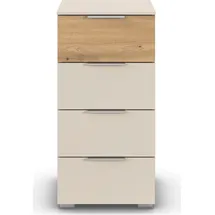OTTO home Highboard 40 x 81 cm Beige / Eiche