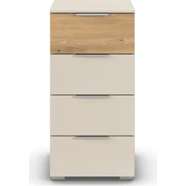 OTTO home Highboard 40 x 81 cm Beige / Eiche
