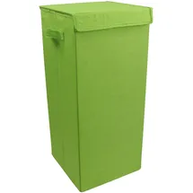 VCM Faltbox Wäschekorb Wäschebox Stoffbox mit Deckel Dreso L 1-tlg. grün