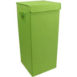 VCM Faltbox Wäschekorb Wäschebox Stoffbox mit Deckel Dreso L 1-tlg. grün