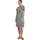 Zero Minikleid Print Blau/Weiß 36