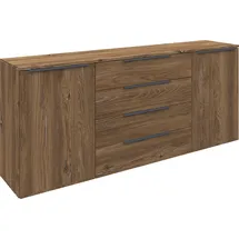 borchardt Möbel Sideboard BORCHARDT MÖBEL "Tom", braun (eihefarben vintage), B:166cm H:72cm T:35cm, Spanplatte, Sideboards, Sideboard, Breite 166 cm