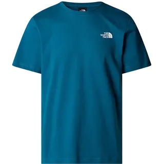 The North Face Redbox Nse Kurzarm-t-shirt - Mineral Ink / TNF Red - M