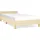 vidaXL Bettgestell 90 x 200 cm Creme