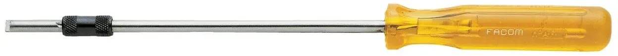 FACOM Schlitzschrauben-Halter, 0,5-1,5 mm, mit Gleitring und 240 mm Gesamtlänge