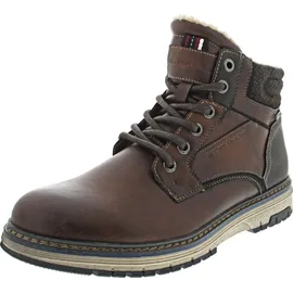 Tom Tailor Schnürstiefel Braun - Gr.: 45