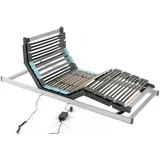Möbel-Eins OBSIDIAN 2 ECO Lattenrost / elektrischer Lattenrost, TÜV - 2 Jahre Gewährleistung - mind. 14 Tage Rückgaberecht - Braun - 100x200