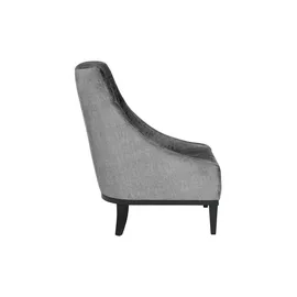Max Winzer Sessel Lina Samt 67 x 96 x 0 cm Schwarz