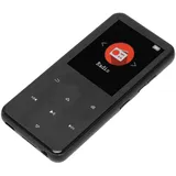 MP3 Player mit 2,4 Zoll TFT Bildschirm und5.0, 16 GB Flash Speicher, Unterstützt MP3 APE FLAC WMA WAV AAC, DAC Dekodierungschip, HD Lautsprecher, FM Radio, Touch Tasten, (Black)