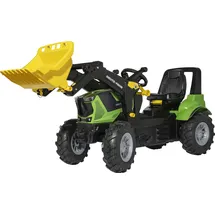 Rolly Toys rollyFarmtrac Deutz 8280 TTV (inkl. Lader, von 3-8 Jahre, Sitz längen-und höhenverstellbar, Luftbereifung),