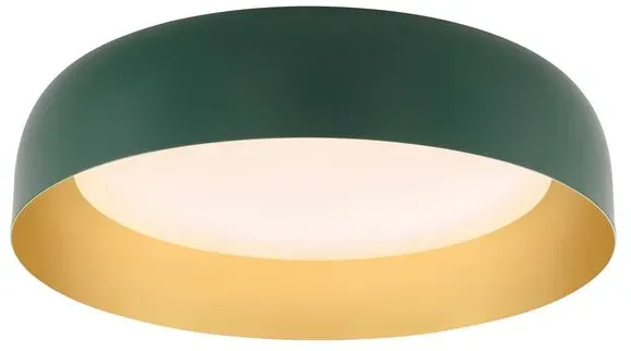 Paul Neuhaus LED-Deckenleuchte Osko Alu, Eisen, Stahl & Metall Grün