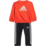 Adidas Badge Of Sport Logo Joggers Bright Red / White Black / White 62