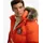 Superdry Everest Longline Baffled Parka orange 2XL