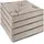 ASPERO Sitzkissen 50 x 50 x 10 cm beige 4 St.