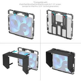SmallRig Universalkäfig für Apple iPad Schwarz