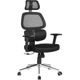 Trendstabil Chefsessel Polyester Schwarz