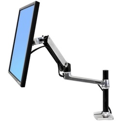 Ergotron 45-295-026 LX Desk Mount LCD Arm für Tischmontage, hohe Säule