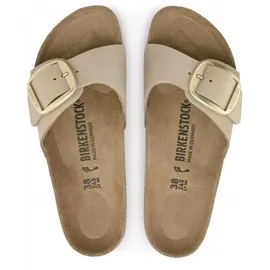 Birkenstock Madrid Big Buckle Nubukleder hellbraun 37