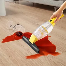 Clean Maxx CLEANmaxx Akku-Fensterreiniger 3,7V gelb mit Verlängerungsstange