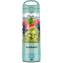 nutribullet Portable Soothiemaker NBP003LBL Portabler Smoothiemaker hellblau