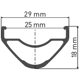 DT Swiss xr 1700 Spline 25 mm ́ 12x148 mm boost Steckach
