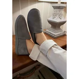 Hollert Lammfell Hausschuhe Grau 37
