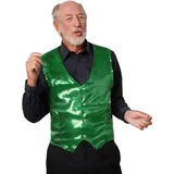 Tectake tectake® Pailletten-Weste Herren