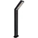 ChiliTec Wegeleuchte Kunststoff 78 cm inkl. Dämmerungssensor schwarz