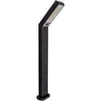 ChiliTec Wegeleuchte Kunststoff 78 cm inkl. Dämmerungssensor schwarz