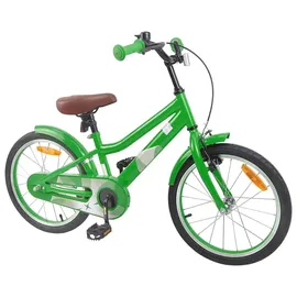 vidaXL Kinderfahrrad 18 Zoll grün