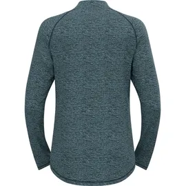 Odlo Tencia Fleece Mit Durchgehendem Reißverschluss - Provincial Blue Melange - S