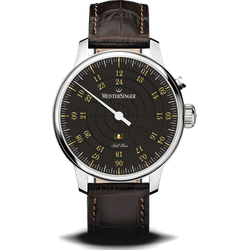 Meistersinger Meisterstücke Bell Hora BHO902G - schwarz,braun - 43mm