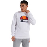 Ellesse Herren Sweater PERC Sweatshirt White Weiß, Größe:XXL