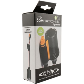 CTEK Comfort Connect Cig Socket Adapter mit 12V Steckdose 2V 100mm