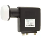 TechniSat Universal-SCR 8+2 LNB - Einkabel-LNB mit Zwei Legacy-Ausgängen (Sat-LNB mit Wetterschutzgehäuse, 40 mm Feed-Aufnahme) schwarz