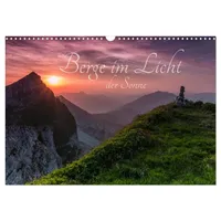 Calvendo Berge im Licht der Sonne (Wandkalender 2026 DIN