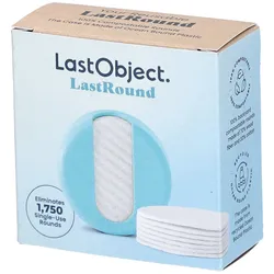 Lastround Wiederverwendbare Wattepads türkis