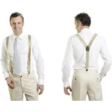 Maximex Hosenträger gold