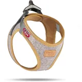 Curli Clasp Vest Harness Light Gray 2XS
