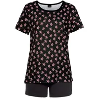 VIVANCE DREAMS Damen Shorty schwarz-gemustert Gr.32/34