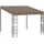 vidaXL Wand-Pavillon 3 x 3 m Taupe