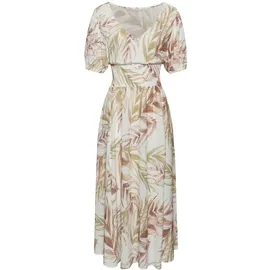 LASCANA Maxikleid Bunt Sand-Orange 34