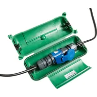 Heitronic 21045 Steckerbox Grün