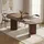 HANAH Home Sablin 160–200 x 75 x 90 cm Walnuss